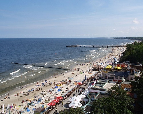 Kołobrzeg - plaża