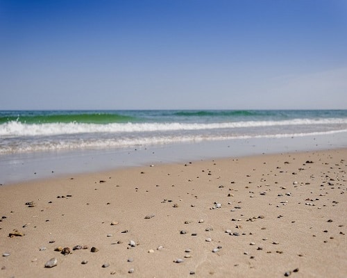 Plaża w Jastrzębiej Górze