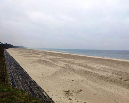 Jastrzębia Góra - plaża