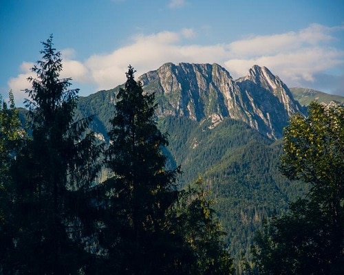 Widok na Giewont