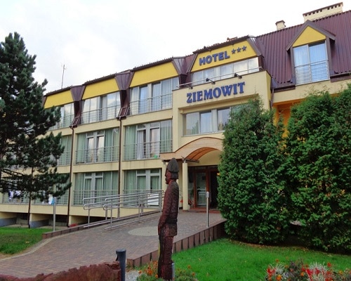 Wejście do hotelu