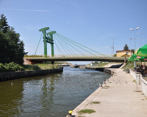 Most w Dźwirzynie