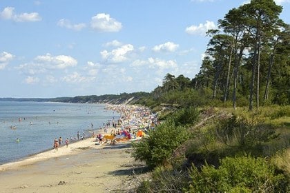 Plaża w Ustce