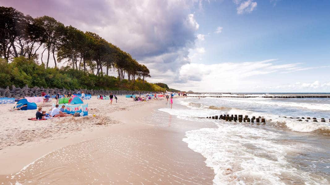 Plaża w Ustroniu Morskim