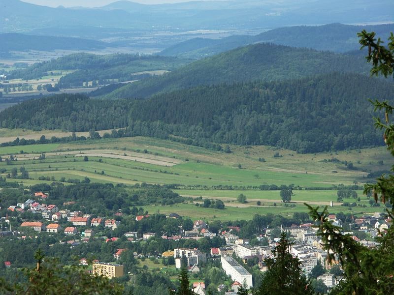 Lądek Zdrój - panorama