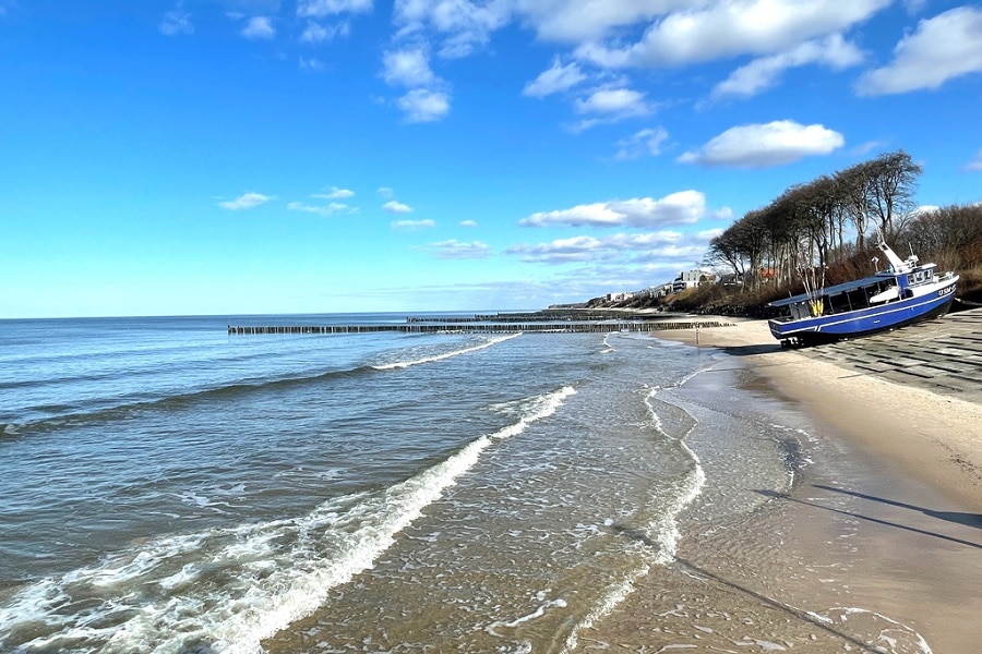 Plaża w Ustroniu Morskim