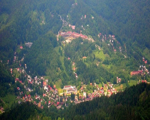 Miasto Szczyrk - panorama