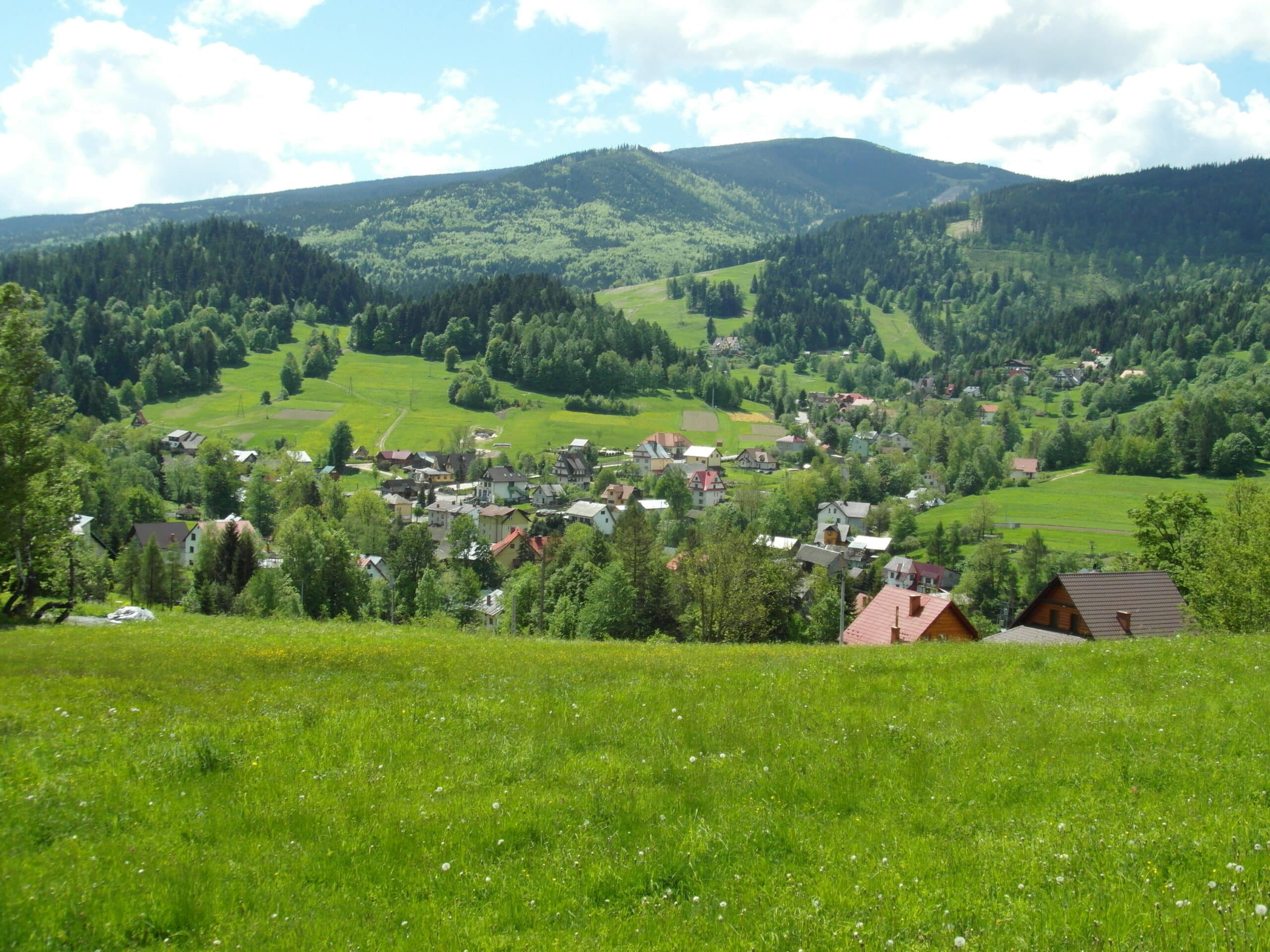 Widok na Korbielów
