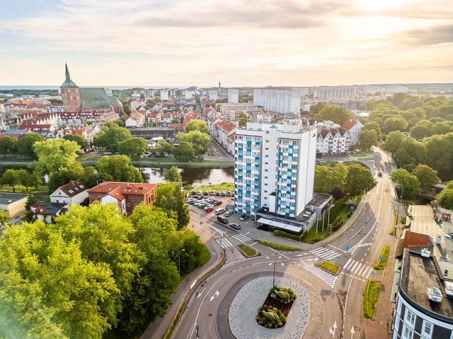 Nad Parsętą - widok